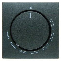 Element centralny z pokrętłem regulacyjnym do regulatora obrotów antracyt B.1/B.3/B.7 Glas 11371626