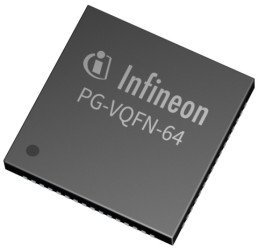 Mikrokontroler Infineon XMC1400 VQFN 64-pinowy ARM 32-bit Cortex-M0