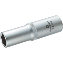Toolcraft 1/2" Drive Long Reach Socket 13mm