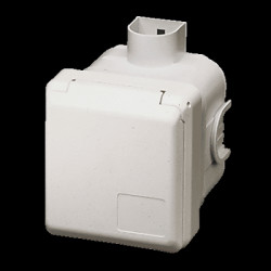 Cepex-UP outlet, pure white, 32 A/400 V, IP44, 4245