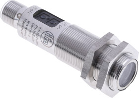 Czujniki fotoelektryczne Przez odbiornik wiązki cylindryczny ifm electronic PNP zakres 25 m LED
