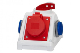 Rozdzielnica KOMBI - gniazda 32A 5p, 2x230V, 0/1