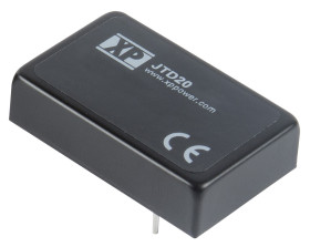 Przetwornica DC-DC, 20W, Uwe 18 → 75 V DC, Uwy ±12V dc, Iwy ±835mA, XP Power