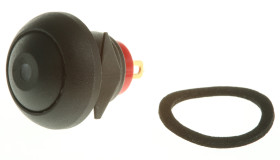 Przycisk miniaturowy Chwilowy SPST średnica wycięcia 13.6mm, montaż panelowy RS PRO