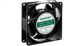 Wentylator Łożysko Kulkowe 230Vac 0.07A 12W 45.63 M3/H 92X92x25mm Przyłącze...