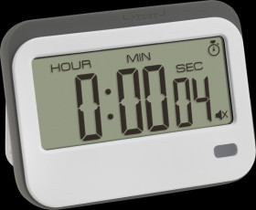 38.2052.02 Digital timer with stopwatch and alarm clock