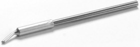 Soldering tip, solder depot, Ø 3 mm, (L x W) 72.5 x 1.6 mm, 0212WD