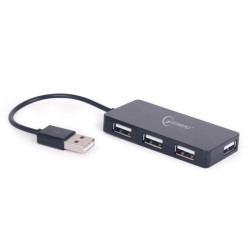 HUB USB 2.0 4-port.GEMBIRD black