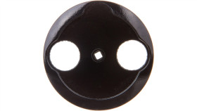 1930 Element Centralny Do Gniazda Antenowego 2-Wyjściowego Czarny 103921