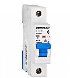 Wyłącznik instalacyjny 6kA, B 13A, 1P Seria AMPARO