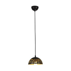 Lampa wisząca LISA BLACK 1xE27 18cm ML6135 Milagro