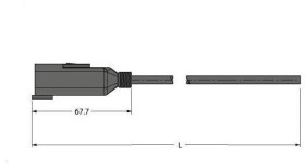 Turck 100000462 Kabel połączeniowy czujnika/aktuatora DT04-6PG-A-10/TXL, piny: 6, 10 m, 1 szt.