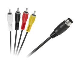 Kabel DIN-4 x RCA 1,8m