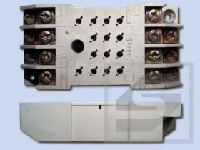 Gniazdo TYPE GZ-14;10A/250VAC;R15 4P;na panel;zaciski śrubowe;RELPOL