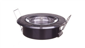 Oprawa Punktowa 1X50w Gx5,3 Iiikl. 12V Ip20 Gwen Ct-Dto50-B Czarne Aluminium...