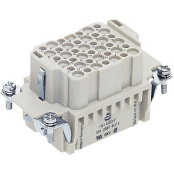 Harting 09 16 042 3101 Han&#xAE; 42 DD Female Crimp Terminal 0.14-2.5mm&#xB2;