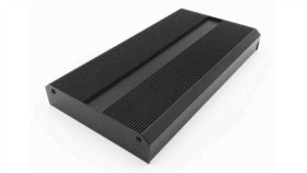 Obudowa Radiatora Czarny Ip40, 399 X 219 X 50Mm, Rs Pro