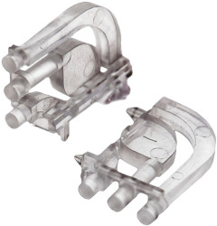 Światłowód do LED, sztywny, kątowy, dł. 22.9mm, 3-rzędowy, 3-drożny, Dialight