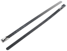 Opaska kablowa długość 125mm szerokość 4,6 mm RS PRO Stal nierdzewna 316 -80→ +538 °C.
