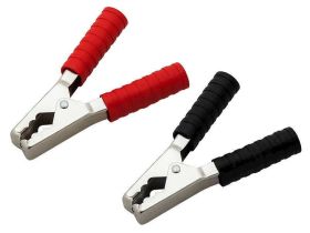 KROKODYLEK 200A PARA CZERWONY/CZARNY