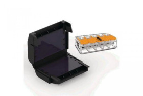 EASY-PROTECT 515 Puszka żelowa ze złączkami WAGO-COMPACT 0,5-6 mm2, (1 złączka 5-przewodowa), 410359
