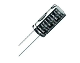 Kondensator 4.7μF Radialny, Otwór przelotowy EPCOS roztaw: 5mm 10 (Dia.) x 16mm