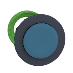 Przycisk, Ø 36.5mm, IP66, IP67, IP69K, kolor: Niebieski, Schneider Electric, ZB5