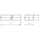 Wpust prazmatyczny stal C45 + C TOOLCRAFT 138545 (D x S) 1000 mm x 8 mm 1 szt.