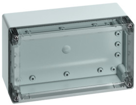 Obudowa Poliwęglan szerokość zew. 122 mm długość zew. 202 mm wys. zew. 90 mm Günther Spelsberg IP67 Szary