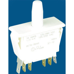 ZF E79-00A Panelswitch, Basic Momentary, Q.C. Terminal 4,8 x 0,5mm