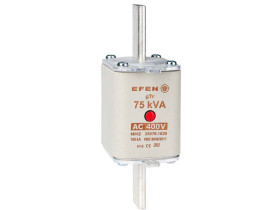 Wkładka bezpiecznikowa Gr.2 75kVA(108A) AC 400V gTr 100kA trafo 35076-1020 EFEN