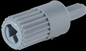 9005 Connecting axis for ACP 9 series, hex, grey