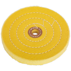 Sealey BG150BWC Buffing Wheel &#xD8;150 x 13mm Bore Coarse
