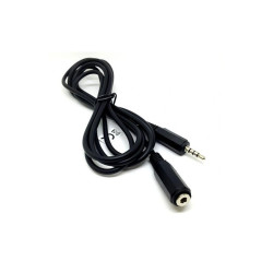 Kabel Jack 3,5 4-pol. 2,5m Wt-Gn Przedłużacz