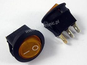 PRZEŁ.<57C> ŻóŁTY PODŚ.230V OKRĄGŁY.