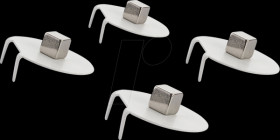 545954 GOW magnetic wall pin 4-piece