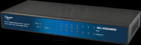ALL-SG8208PD Switch, 8-port, Gigabit Ethernet, PoE