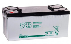 Akumulator VRLA AGM 12V 200Ah (żywotność 10-12lat) SBL200-12i