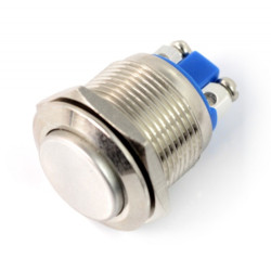 Przełącznik ON-OFF monostabilny - PBW-19BS - 2A/250V wystający