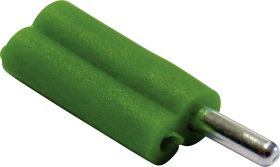 Wtyk sprężynowy Schnepp F 2020, O 2 mm, 5 A, 60 V/DC 30 V/AC, zielony