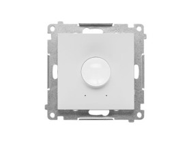 SIMON 55 Czujnik ruchu z przekaźnikiem 16 A 230 V AUTO, ON, OFF, SYMULACJA przesłony PCR/.. jasnoszary mat TECR1.01/114 KONTAKT