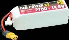 Li-Po battery, 14.8 V, 2700 mAh