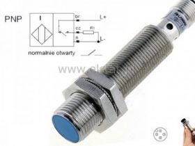 Czujnik indukcyjny LR12XBF04DPOY-E ( PNP, NO, M12)
