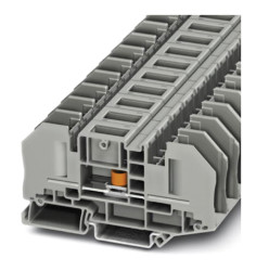 Złączka szynowa do odłączanych obwodów testowych Phoenix Contact poziomy: PojedynczyŚruba RTO 5-T 41A 1 kV