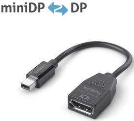 IS161 DisplayPort adapter, Mini DP male to DP female