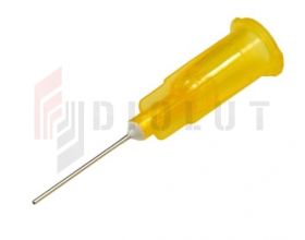 Igła dozownicza do fluxu, kleju 0,34mm 23G pomarańczowa
