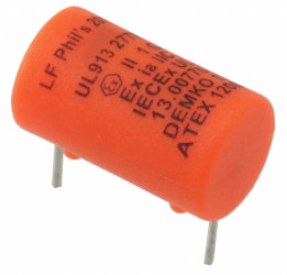 Bezpiecznik nieresetowalny 160mA 277V ac/dc Littelfuse F Pokrywane epoksydem rozstaw 12.7mm
