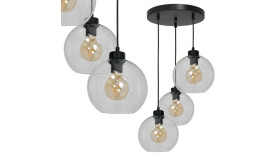 Lampa Wisząca Sofia Clear 3Xe27 Mlp6582 Milagro