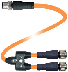 Pepperl+Fuchs 309727 Rozdzielacz i adapter czujnika/aktuatora 0.6 m Ilość pinów: 4, 4 1 szt.