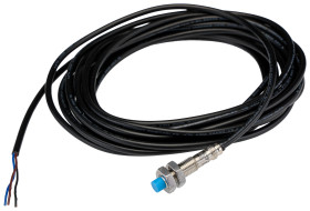 Czujnik zbliżeniowy M8 Indukcyjny 2,5 mm SICK Niewpuszczany 10 → 30 V DC długość 43mm Gwintowany